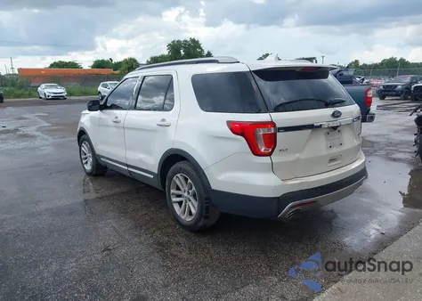 2016 Ford Explorer Xlt z USA, uszkodzony, nr VIN 1FM5K7D86GGA99011